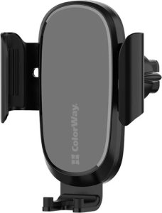 ColorWay Air Vent Car Wireless Charger, 15W | CW-CHAW038Q-BK one size 4