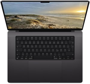 APPLE MacBook Pro Z1FT 41,05cm 16,2Zoll StD M4 Pro 14C CPU/20C GPU/16C N.E. 48GB 1TB SSD 140W USB-C DE Schwarz 1
