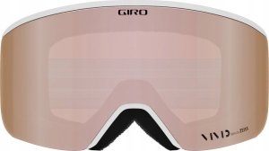 Gogle zimowe GIRO ELLA WHITE LX STRIPE (szyba VIVID ROSE GOLD 00% S3 + VIVID INFRARED 62% S1) (NEW 2024/2025) 2