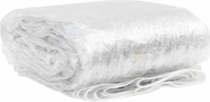 vidaXL Przezroczysta plandeka z oczkami 2x12 m PVC 3