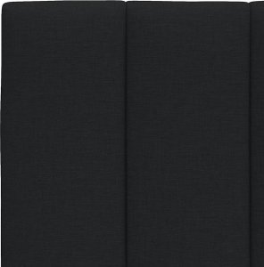 vidaXL Poduszka na wezgłowie, czarna, 80 cm, tkanina 7