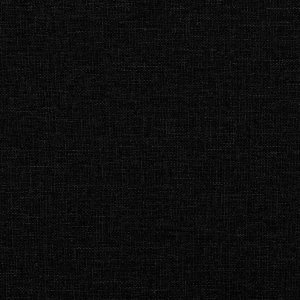 vidaXL Poduszka na wezgłowie, czarna, 80 cm, tkanina 8