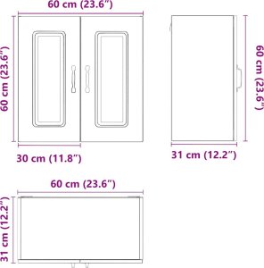 vidaXL Poduszka na wezgłowie, czarna, 80 cm, tkanina 9