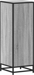 vidaXL Szafka łazienkowa Sonoma Szara 35x37,5x100 cm Drewno klejone 8