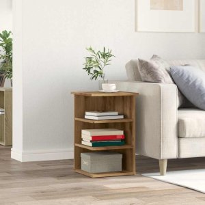 vidaXL Komoda, dąb artisan, 35x35x55 cm 3