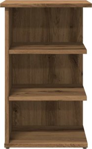 vidaXL Komoda, dąb artisan, 35x35x55 cm 4
