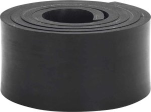 vidaXL Gumowa krawędź do pługa śnieżnego czarna 150x10x1 cm 1