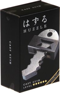 Łamigłówka Cast Huzzle Key III klucz metalowa Poziom 6/6 NAJTRUDNIEJSZA 1