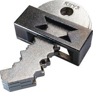 G3 Łamigłówka Cast Huzzle Key III klucz metalowa Poziom 6/6 Najtrudniejsza 2