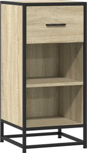Szafka, dąb sonoma, 35,5x35x76 cm, materiał drewnopochodny 2