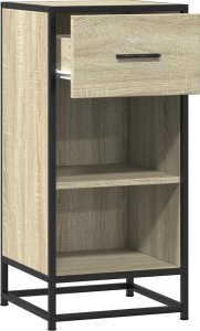 Szafka, dąb sonoma, 35,5x35x76 cm, materiał drewnopochodny 5