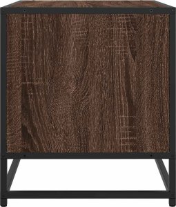 vidaXL Szafka pod telewizor, brązowy dąb, 270x40x46 cm 5