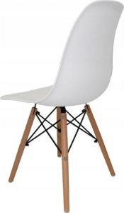 Krzesło skandynawskie kuchnia jadalnia salon MIA2 białe 5