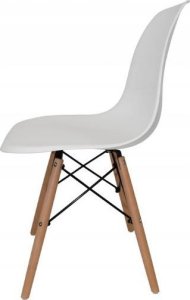 Krzesło skandynawskie kuchnia jadalnia salon MIA2 białe 7