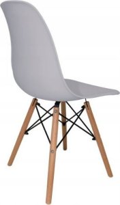 Krzesło skandynawskie kuchnia jadalnia salon MIA2 szare 4