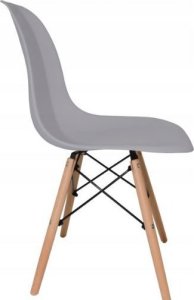 Krzesło skandynawskie kuchnia jadalnia salon MIA2 szare 6