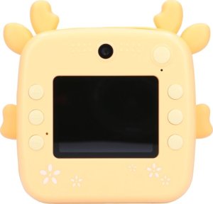 Aparat cyfrowy ExtraLink Zestaw | Drukarka termiczna EPP-006 Żółta + Papier termiczny 3 rolki | jelonek 4