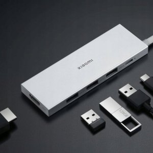 HUB USB Xiaomi 2x USB-C 1x HDMI  + 3x USB-A 3.0 (5-IN-1 TYPE-C HUB) 2