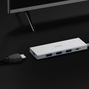 HUB USB Xiaomi 2x USB-C 1x HDMI  + 3x USB-A 3.0 (5-IN-1 TYPE-C HUB) 4