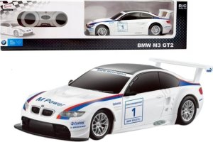 Auto Sportowe RC 1:24 Zdalnie Sterowane BMW M3 GT2 białe Rastar 1