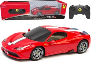 Auto Sportowe RC 1:24 Zdalnie Sterowane Ferrari 458 Speciale Czerwone Rastar 1