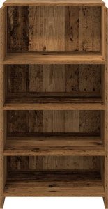 vidaXL Biurko recepcyjne Stare drewno 55x50x103,5 cm Drewno klejone 5