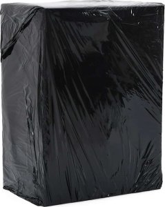 vidaXL Folia stretch 6 szt. Czarna 17 m 50 cm x 150 m 1