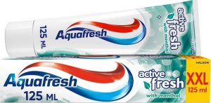 AQUAFRESH Active Fresh Pasta do zębów z mentolem 125 ml (XXL) 1