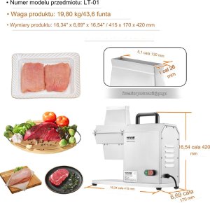 Maszynka do mielenia mięsa Vevor 2