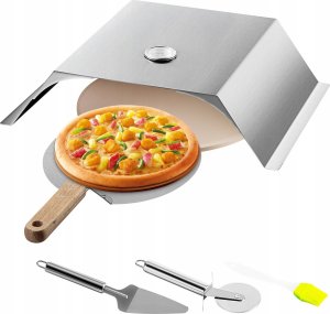 Piec z Grillem ze Stali Nierdzewnej do Pizzy 1