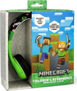 Ausinės OTL - Minecraft Children's Headphones 4