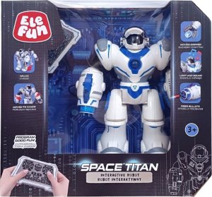 Interaktywny zdalnie sterowany Robot - Space Titan 7