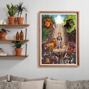 Clementoni Puzzle Compact The Lion King 1000 elementów (39902) 4