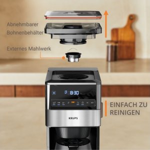 Ekspres przelewowy Krups KT 8428 Grind Aroma XL Thermo 3