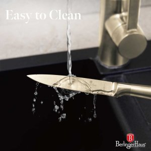 STALOWY NÓŻ UNIWERSALNY BERLINGER HAUS 12,5cm BH-2932 GOLD 5