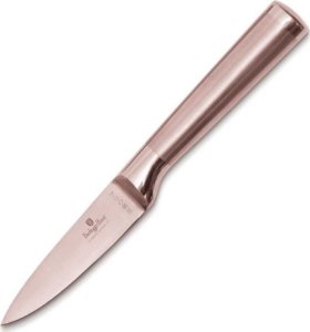 STALOWY NÓŻ DO OBIERANIA BERLINGER HAUS 9,5cm BH-2939 ROSE GOLD 1
