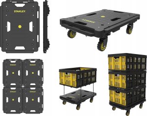 Stanley Wózek plastikowy platforma 137 kg (SXWT-PC531-SP) 4