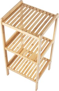 Szafka bambusowa łazienkowa GreenBlue, 370x330x780mm, 3 półki, GB321 4