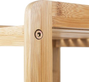 Szafka bambusowa łazienkowa GreenBlue, 370x330x780mm, 3 półki, GB321 5