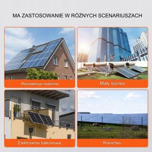 Wododporny Inwerter Solarny 800 W 2