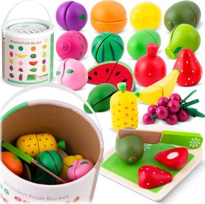 Zabawka drewniana owoce do krojenia RK-872 Ricokids 1