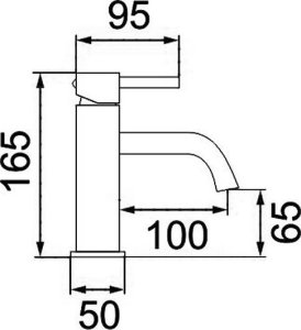 Bateria calani NEXOS Czarna Niska 6