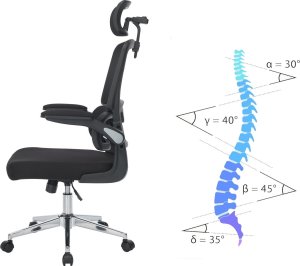 Krzesło biurowe Mozos ERGO-K Czarne 7