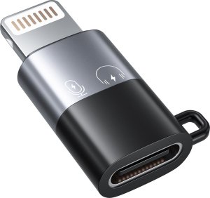 Adapter USB Mozos ASM-6 USB-C - Lightning Czarny  (ASM-6) 2