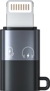 Adapter USB Mozos ASM-6 USB-C - Lightning Czarny  (ASM-6) 3