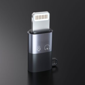 Adapter USB Mozos ASM-6 USB-C - Lightning Czarny  (ASM-6) 8
