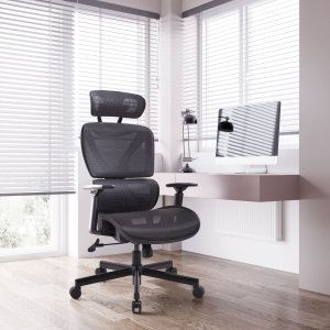 Krzesło biurowe Mozos ERGO-R Czarne 3