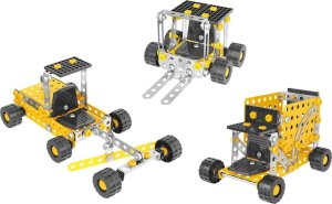 Technok Zestaw Konstrukcyjny Metalowy Składanie Różnych Modeli Transport Pojazdy 2