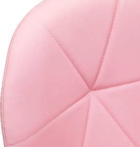 Taboret kosmetyczny QS-06G złoto różowy 5