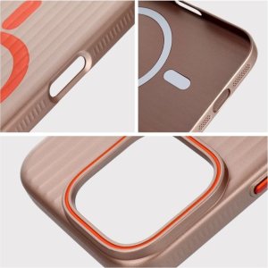 Futerał SIMPLY kompatybilny z MagSafe do IPHONE 15 Pro Max tytan pustynny 5